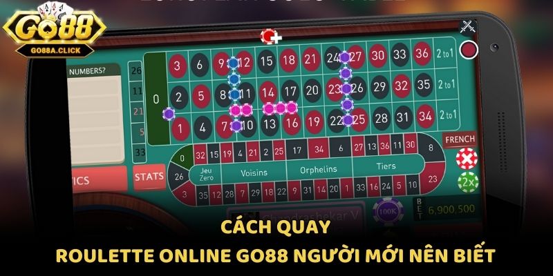 Cách quay Roulette online Go88 người mới nên biết